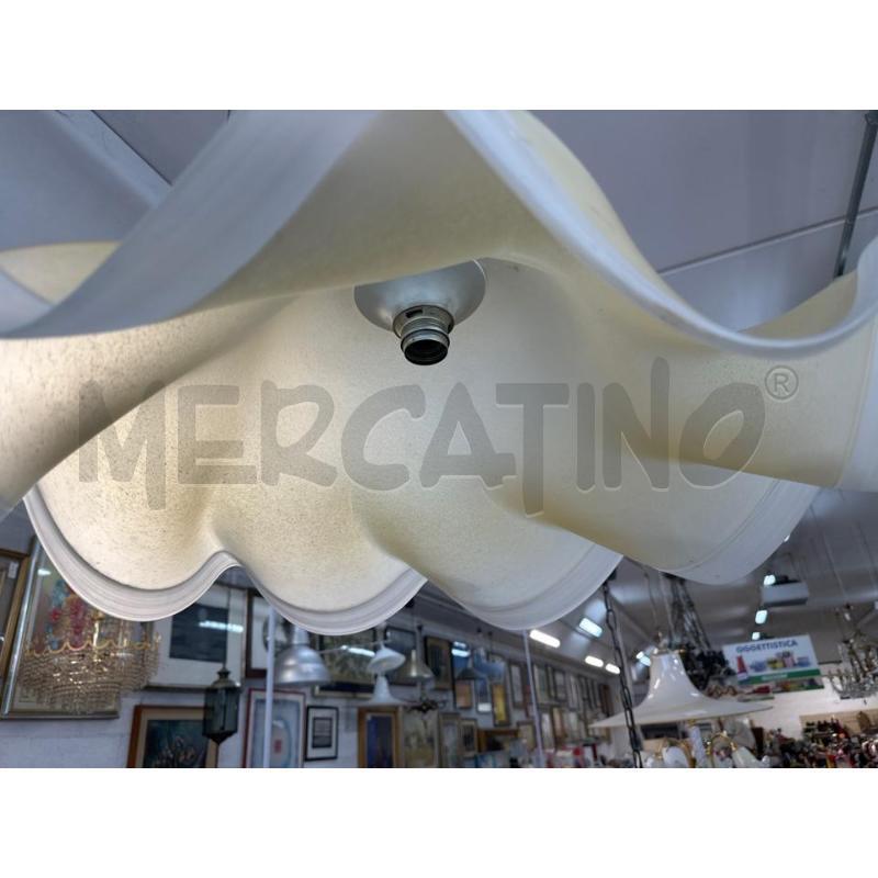 LAMPADARIO FAZZOLETTO MURANO ATTACCO OTTONE  | Mercatino dell'Usato Chivasso 3