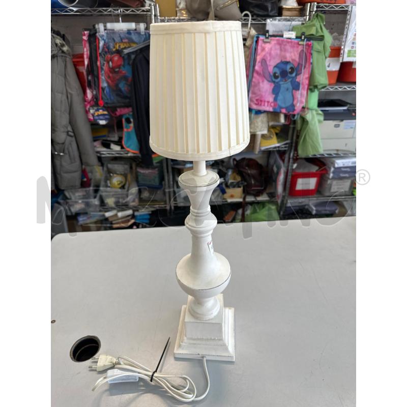 LAMPADA SHABBY BIANCA PARALUME PICCOLO | Mercatino dell'Usato Chivasso 1