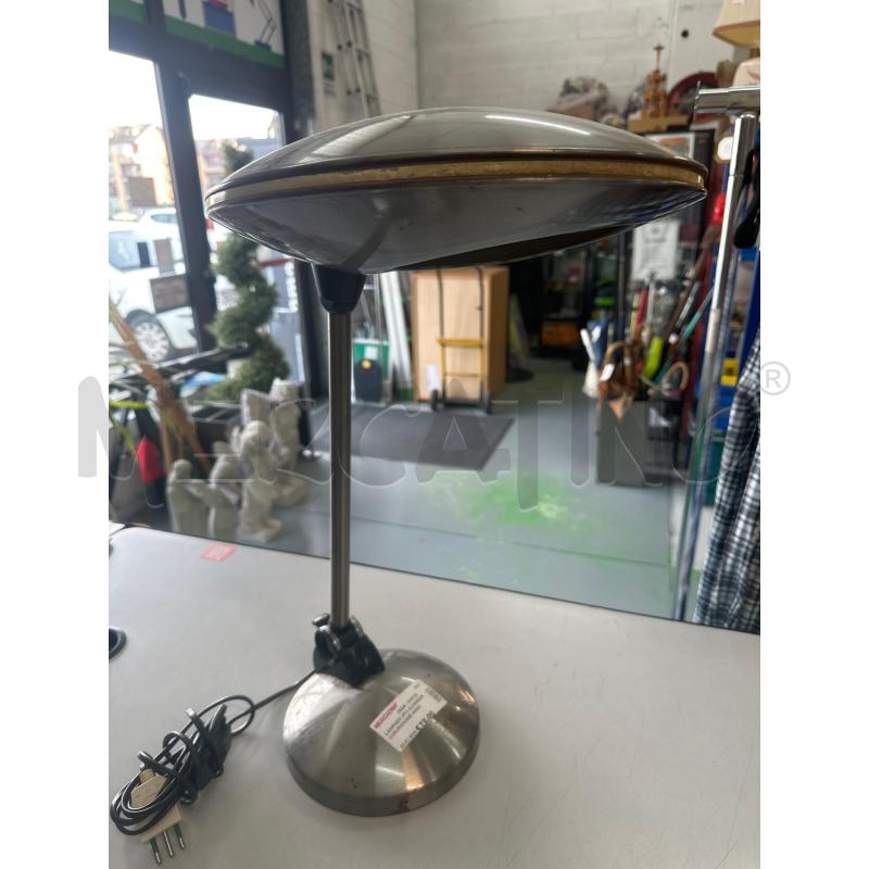 LAMPADA UFO ALUMINOR CON RUGGINE ANNU 70 CROMO | Mercatino dell'Usato Chivasso 1