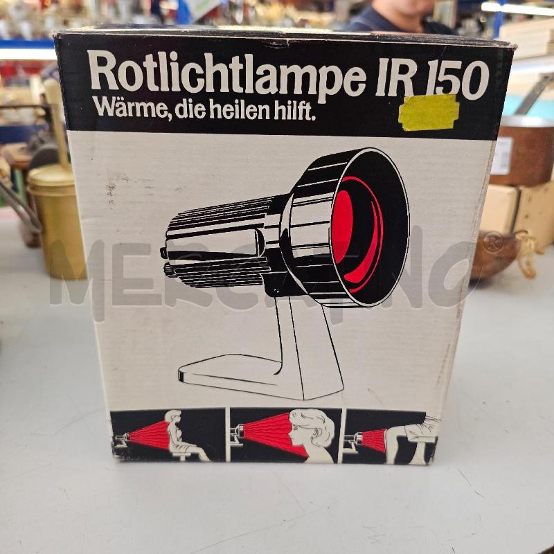 LAMPADA VINTAGE INFRAROSSI SCATOLATA | Mercatino dell'Usato Chivasso 1