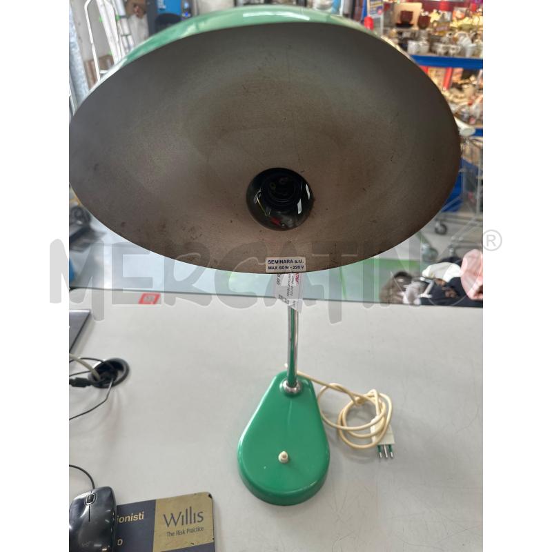 LAMPADA VINTAGE SEMINARA VERDE | Mercatino dell'Usato Chivasso 2