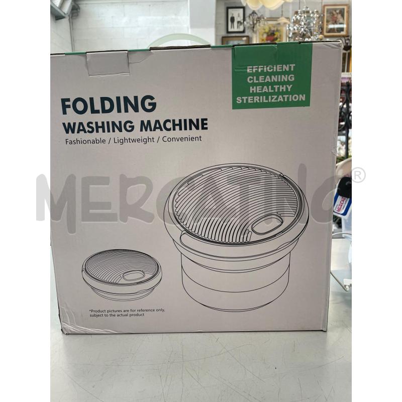 LAVATRICE PORTATILE FOLDING WASHING NUOVA 2 KG | Mercatino dell'Usato Chivasso 1