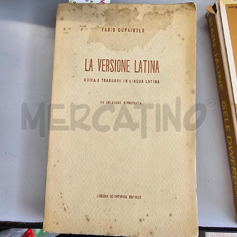 LA VERSIONE LATINA 1950 | Mercatino dell'Usato Chivasso 1