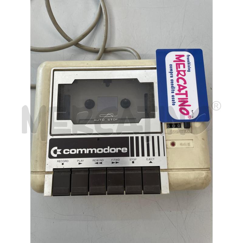LETTORE CASSETTE COMMODORE NON TESDTATO  | Mercatino dell'Usato Chivasso 1