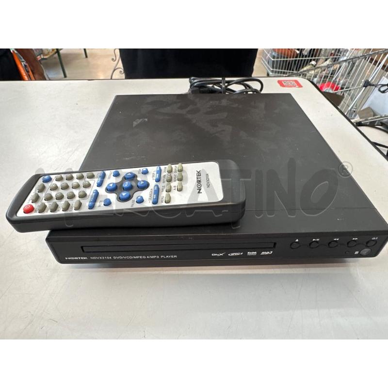 LETTORE DVD NORTEK NERO PICCOLO  | Mercatino dell'Usato Chivasso 1
