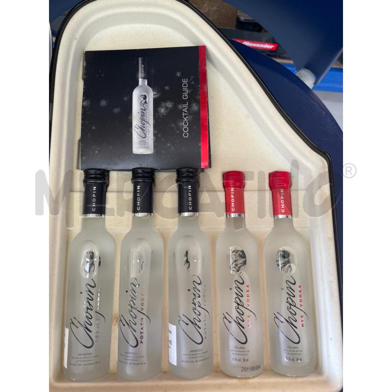 LIQUORE SET CHOPIN SCATOLA LATTA  | Mercatino dell'Usato Chivasso 2