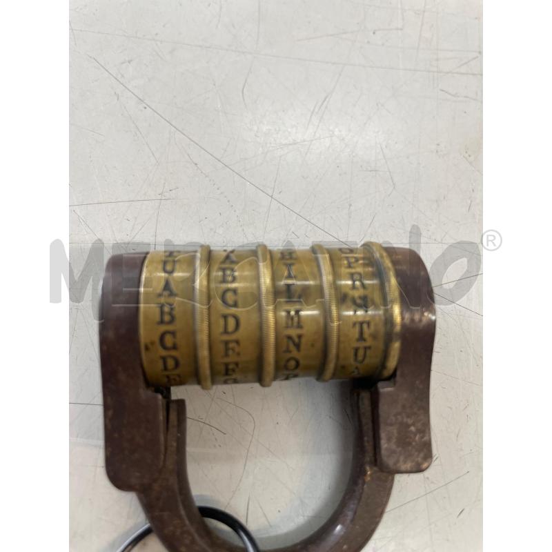 LUCCHETTO A 4 ANELLI  | Mercatino dell'Usato Chivasso 2