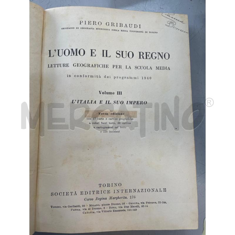 L'UOMO E IL SUO REGNO  | Mercatino dell'Usato Chivasso 1