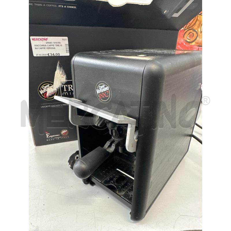MACCHINA CAFFE' TRE MINI CAFFE VERGNANO | Mercatino dell'Usato Chivasso 1