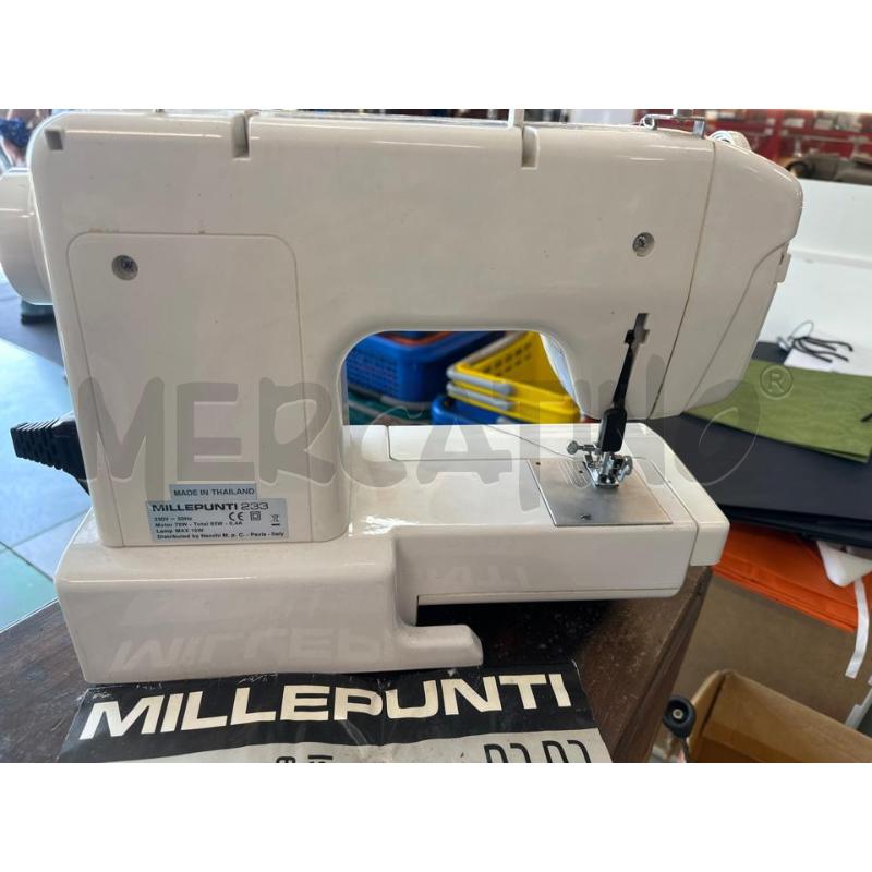 MACCHINA CUCIRE MILLEPUNTI 233 | Mercatino dell'Usato Chivasso 1