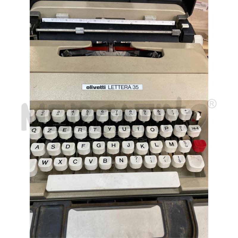 Olivetti Lettera 35  Come si usa una macchina da scrivere 