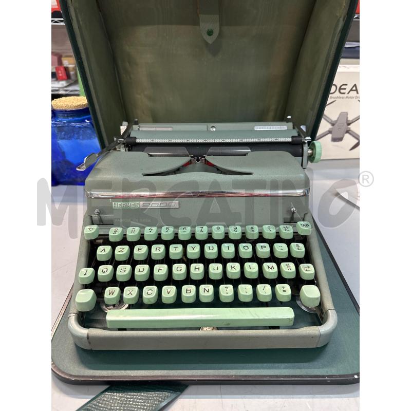 MACCHINA SCRIVERE D'EPOCA HERMES 2000 | Mercatino dell'Usato Chivasso 1