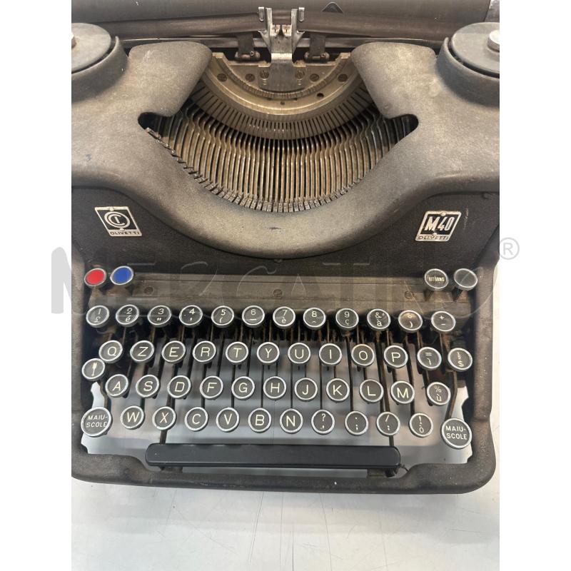 MACCHINA SCRIVERE D'EPOCA OLIVETTI M 40 | Mercatino dell'Usato Chivasso 3