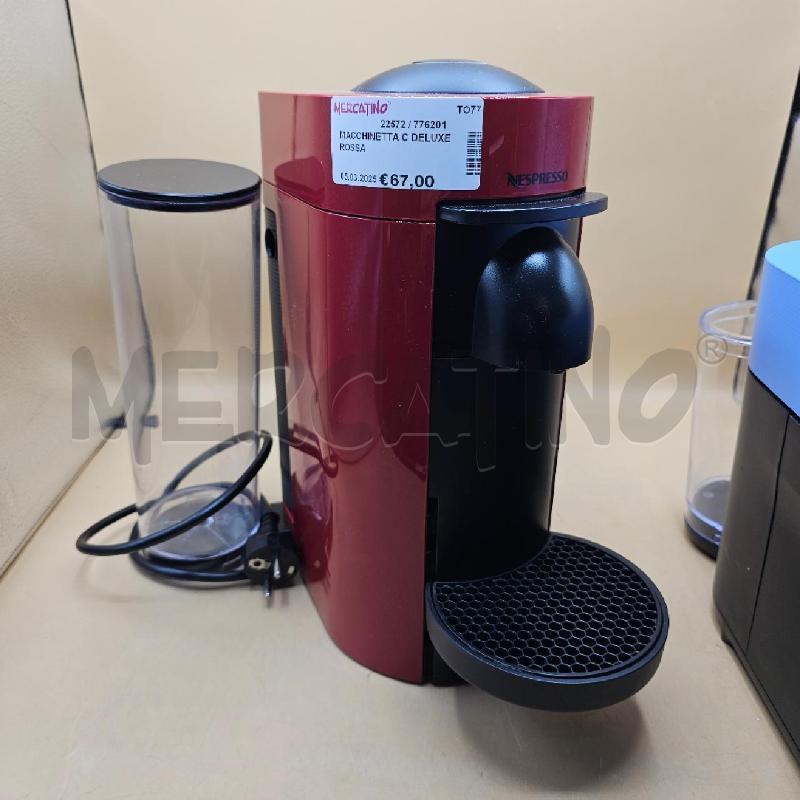 MACCHINETTA C DELUXE ROSSA  | Mercatino dell'Usato Chivasso 1