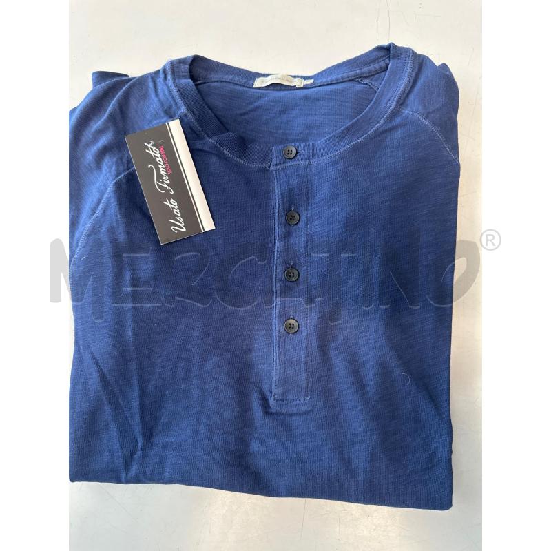 MAGLIA DONNA BLU CALVIN KLEIN MANICO LUNGA  | Mercatino dell'Usato Chivasso 1