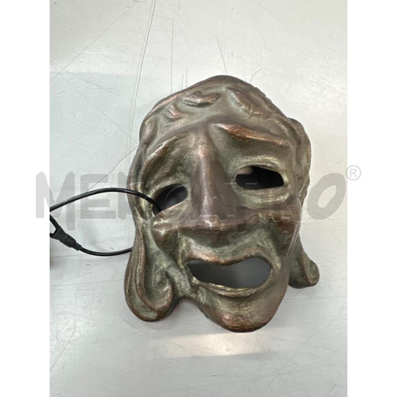 MASCHERA BRONZO TRAGEDIA GRECA  | Mercatino dell'Usato Chivasso 1