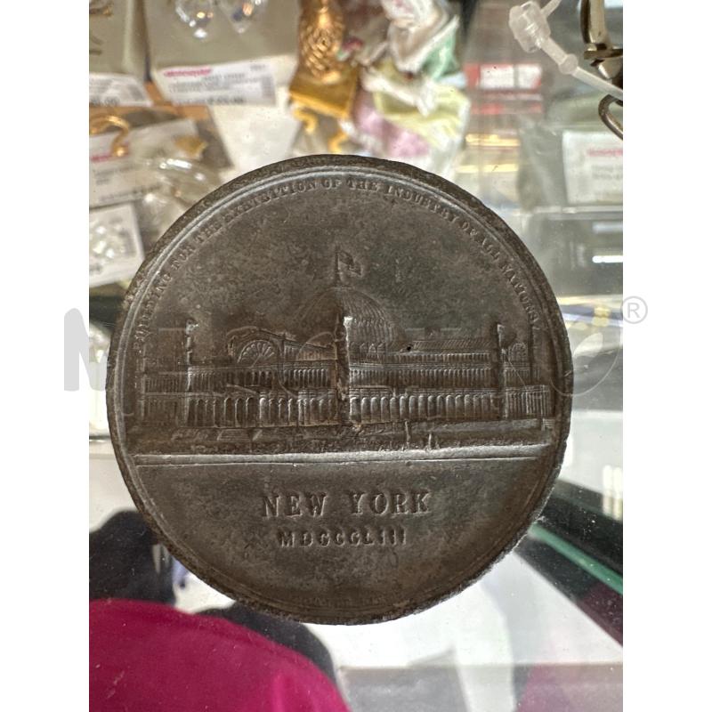MEDAGLIA NEW YORK  1853 | Mercatino dell'Usato Chivasso 1