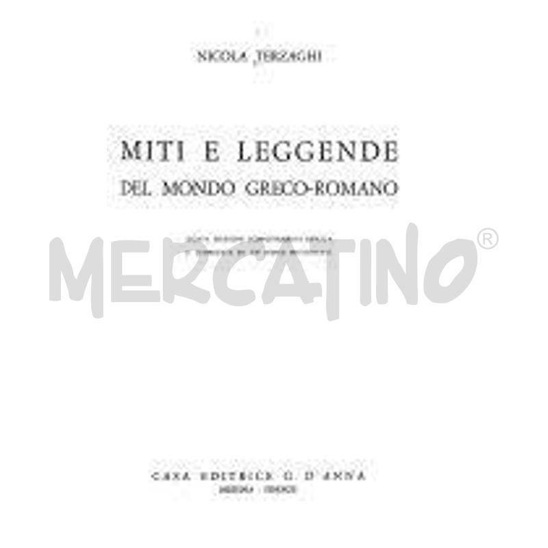 MITI E LEGGENDE DEL MONDO GRECO-ROMANO | Mercatino dell'Usato Chivasso 1
