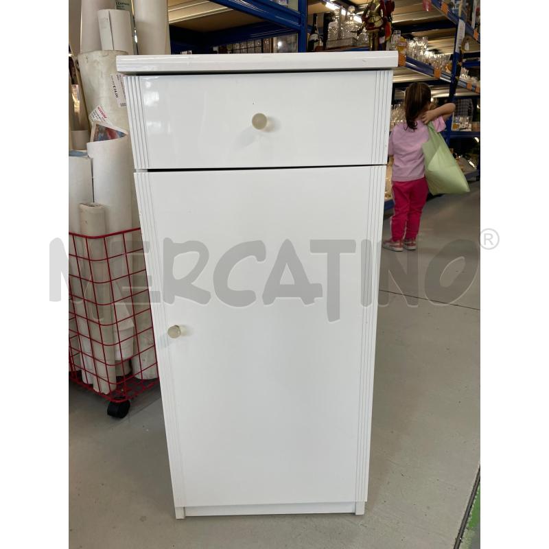 MOBILETTO BIANCO CASSETTINO ANTINA  | Mercatino dell'Usato Chivasso 1