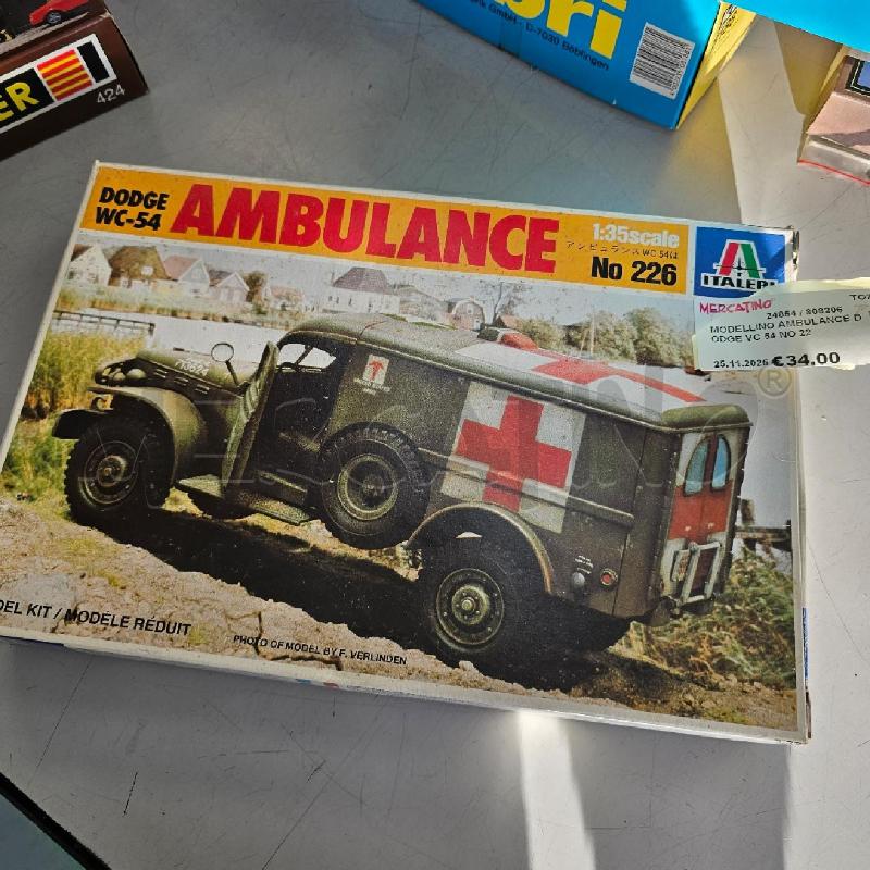 MODELLINO AMBULANCE DODGE VC 54 NO 226 | Mercatino dell'Usato Chivasso 1