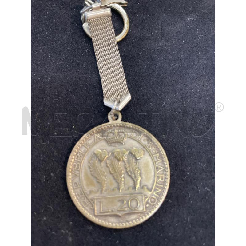MONETA DA L 20 1931 SAN MARINO  | Mercatino dell'Usato Chivasso 1