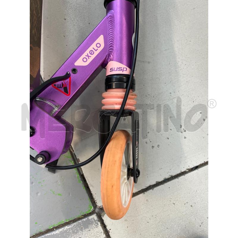 MONOPATTINO VIOLA OXELO CON FRENO | Mercatino dell'Usato Chivasso 2