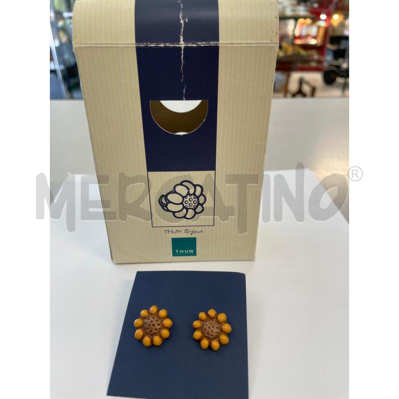 ORECCHINI GIRASOLE THUN  | Mercatino dell'Usato Chivasso 1