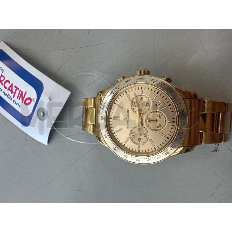 OROLOGIO DA POLSO JACQUES LEMANS DORATA | Mercatino dell'Usato Chivasso 1