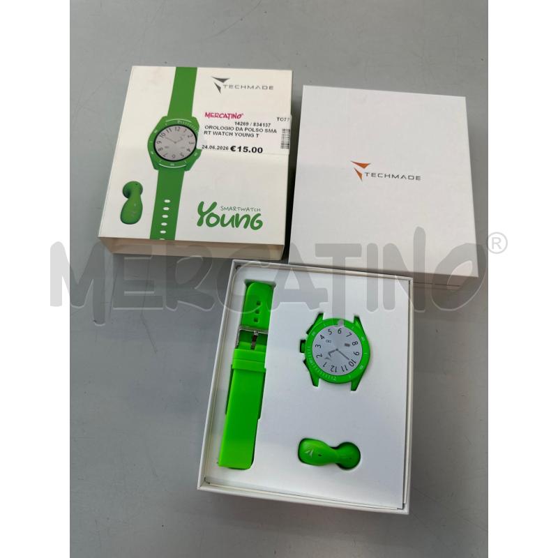 OROLOGIO DA POLSO SMART WATCH YOUNG TECHMADE  | Mercatino dell'Usato Chivasso 1