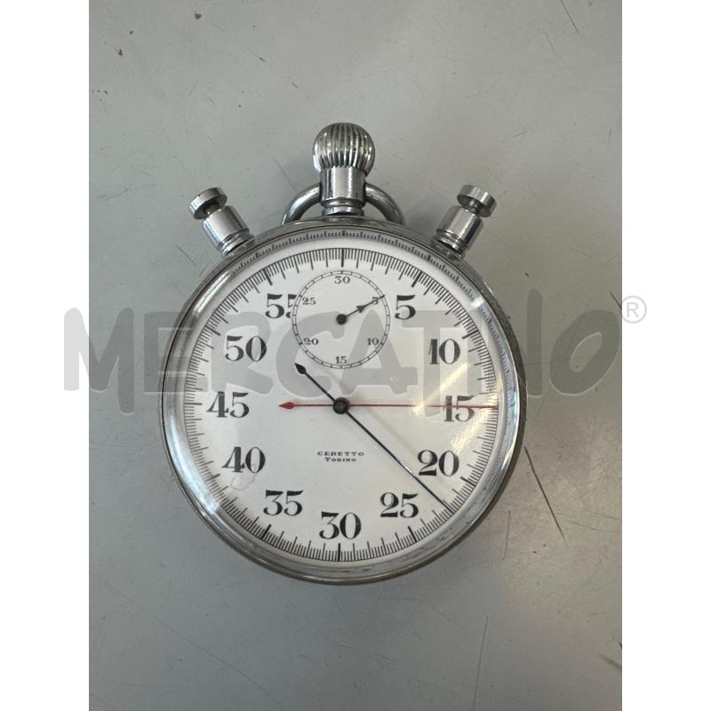 OROLOGIO DA TASCHINO CERETTO TORINO A CARICA MANUALE | Mercatino dell'Usato Chivasso 1