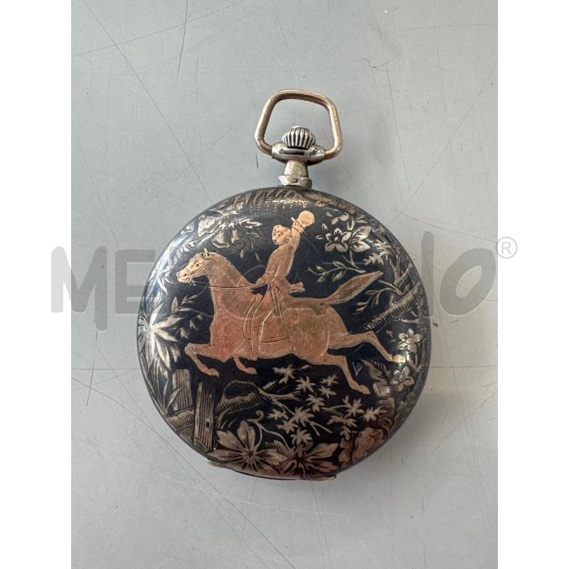OROLOGIO DA TASCHINO MISTRAL 15 RUBINI CAVALLO  | Mercatino dell'Usato Chivasso 1