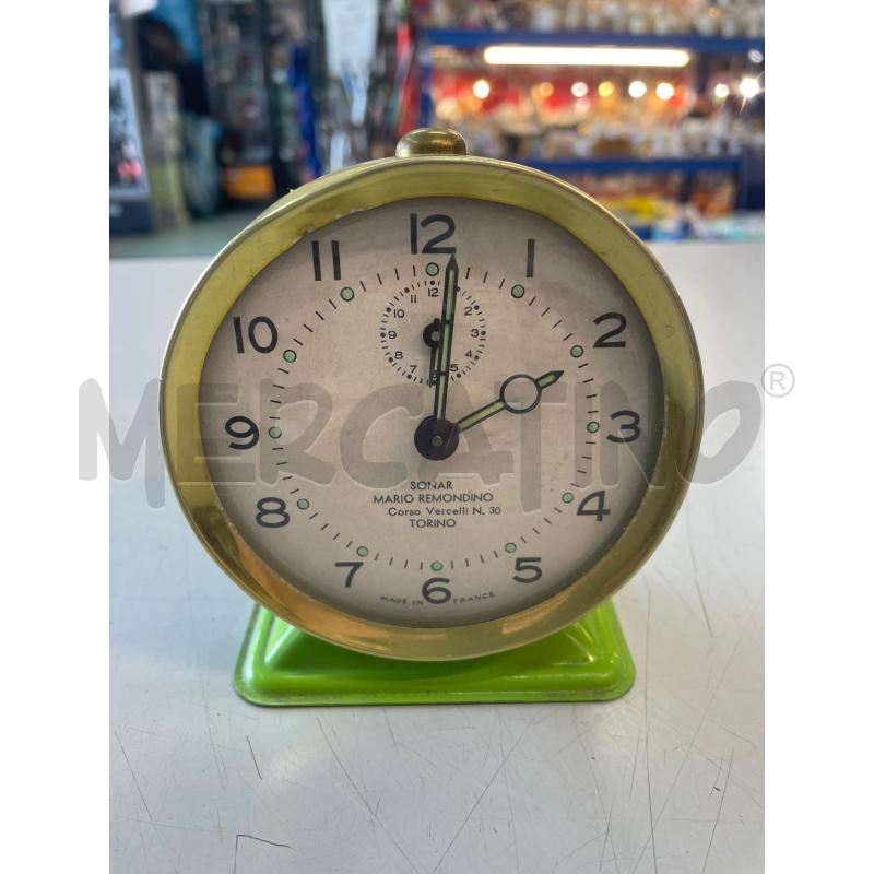 OROLOGIO SVEGLIA SONAR MARIO REMONDINO  | Mercatino dell'Usato Chivasso 1