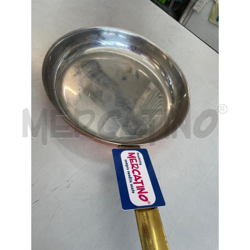 PADELLA RAME MANICO OTTONE  | Mercatino dell'Usato Chivasso 1