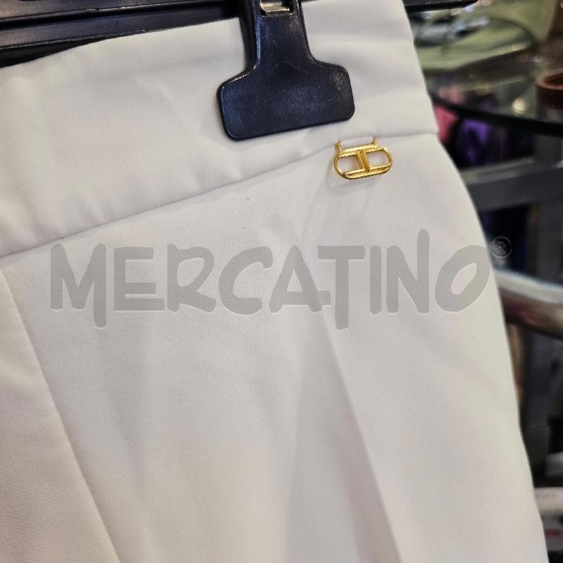 PANTALONE DONNA BIANCO ELISABETTI FRANCHI  | Mercatino dell'Usato Chivasso 2