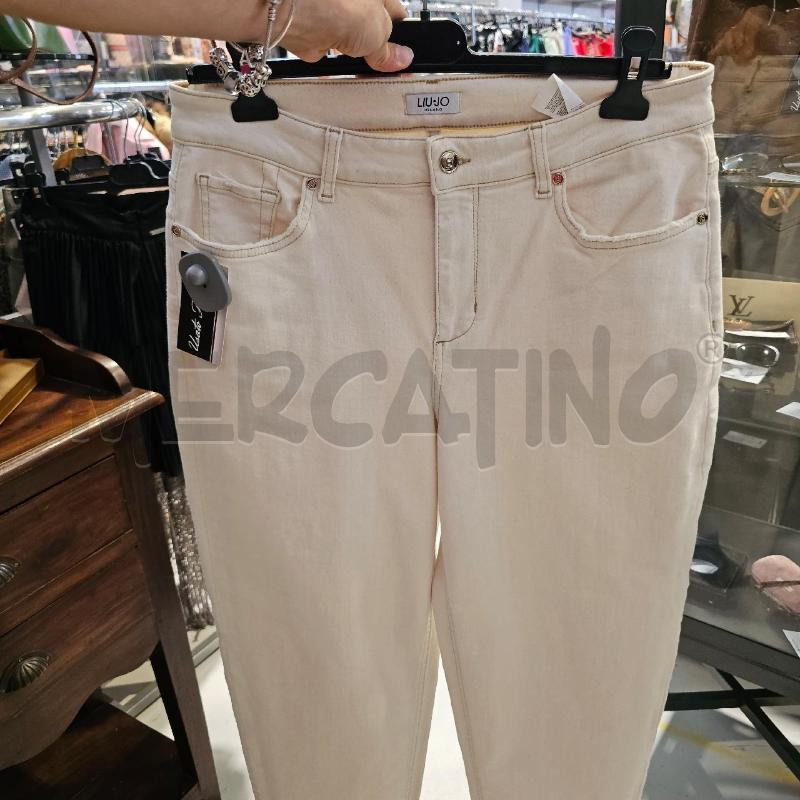 PANTALONE DONNA LIU JO BIANCO  | Mercatino dell'Usato Chivasso 1