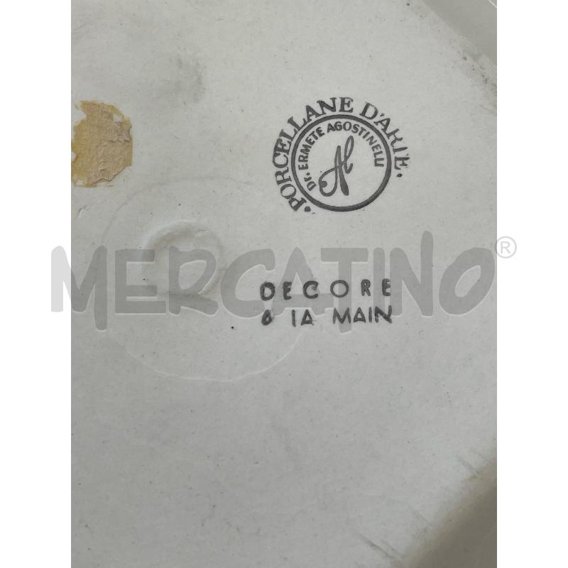 PIATTI PZ. 2 PORCELLANA D'ARTE DR ERMETE AGOSTINELLI  | Mercatino dell'Usato Chivasso 3