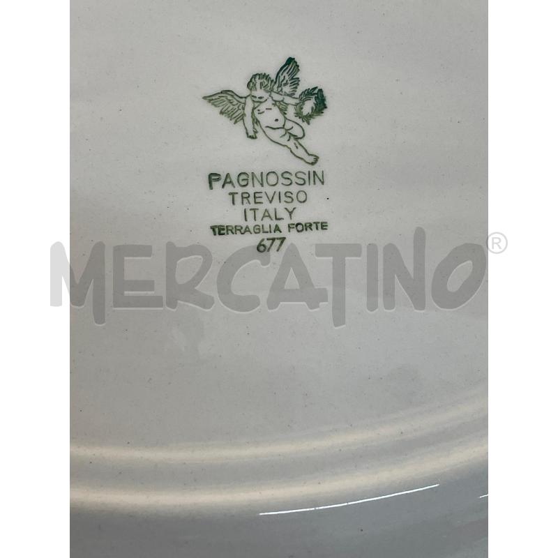 PIATTI PZ. 4 + PORTATE PAGNOSSIN  | Mercatino dell'Usato Chivasso 2