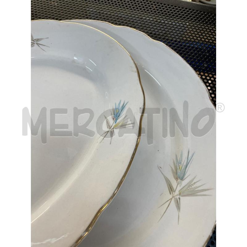 PIATTI PZ. 4 + PORTATE PAGNOSSIN  | Mercatino dell'Usato Chivasso 3