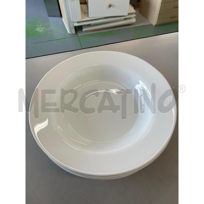 PIATTI PZ. 6 BIANCHI ARCOPAL GRANDI FONDI | Mercatino dell'Usato Chivasso 1