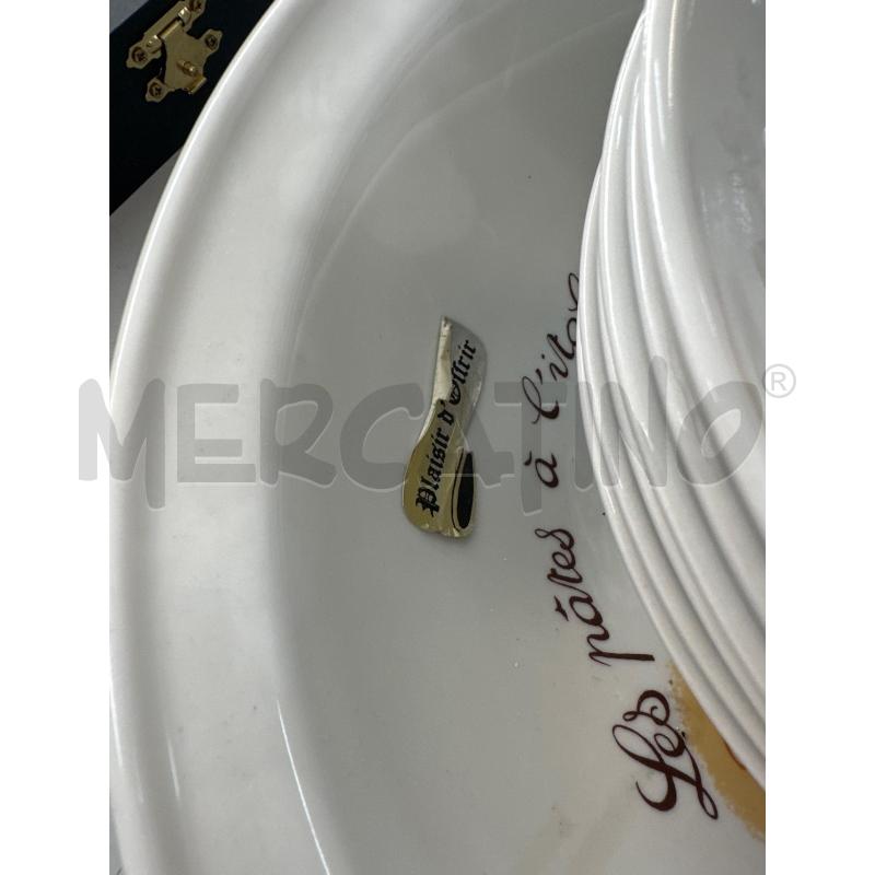 PIATTI PZ. 6 + PORTATA PASTA L'HIRONDELLE | Mercatino dell'Usato Chivasso 2