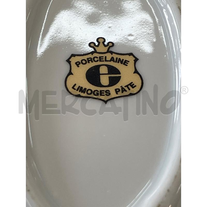 PIATTO DA PORTATA LIMOGES PATE RIGATO FLOREALE  | Mercatino dell'Usato Chivasso 2