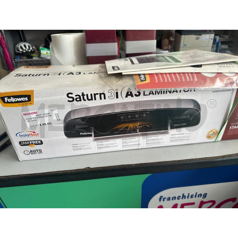 PLASTIFICATRICE SATURN3I  A4 A3  | Mercatino dell'Usato Chivasso 1