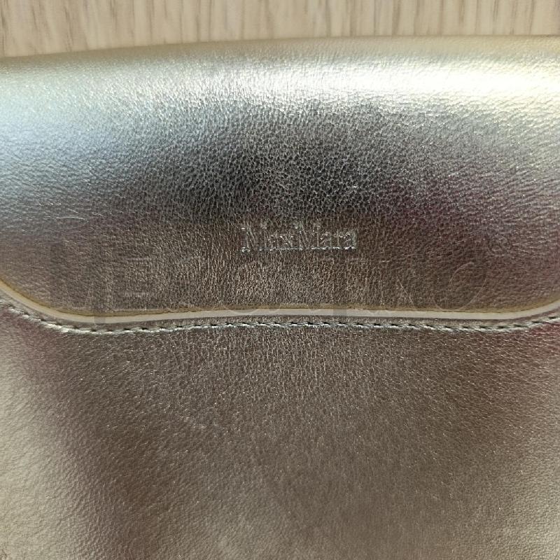 POCHETTE MAX MARA ORO IN PELLE | Mercatino dell'Usato Chivasso 3