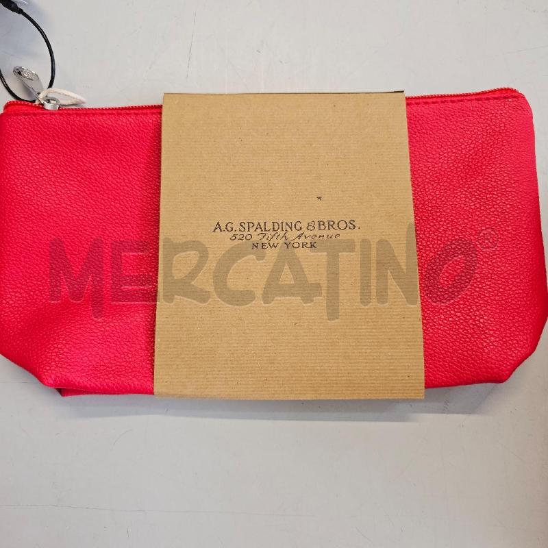 POCHETTE SPALDING & BROS ROSSO NUOVO | Mercatino dell'Usato Chivasso 1