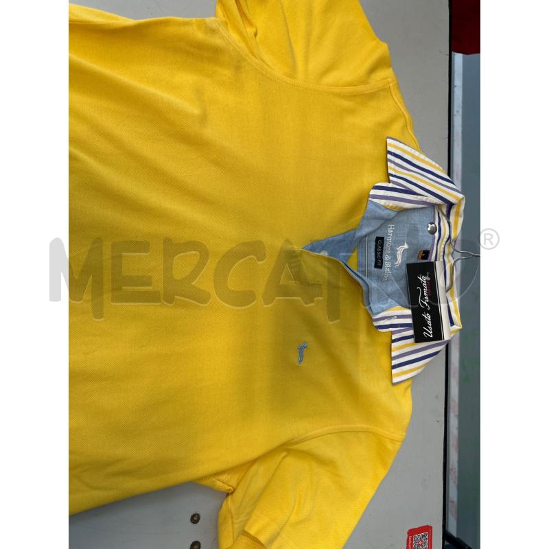 POLO UOMO HARMONT GIALLA  | Mercatino dell'Usato Chivasso 1