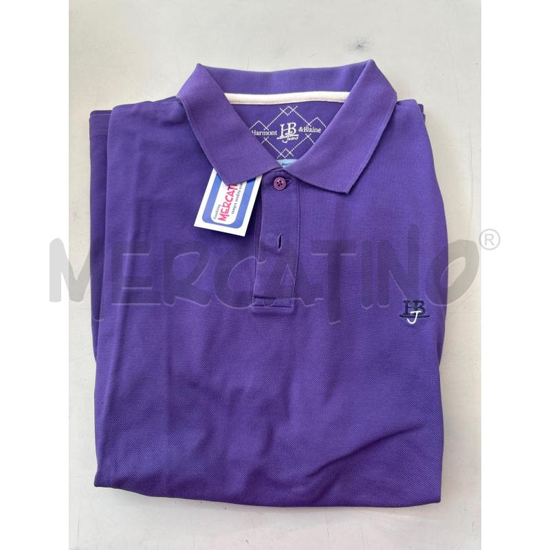 POLO UOMO HARMONT & BLAIN VIOLA  | Mercatino dell'Usato Chivasso 1
