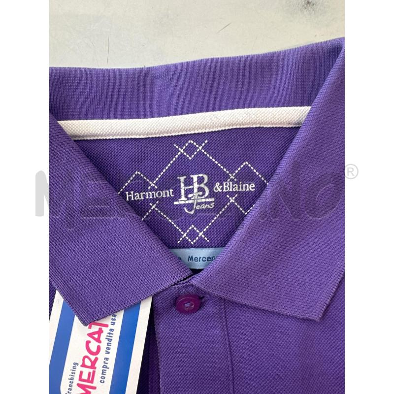 POLO UOMO HARMONT & BLAIN VIOLA  | Mercatino dell'Usato Chivasso 2