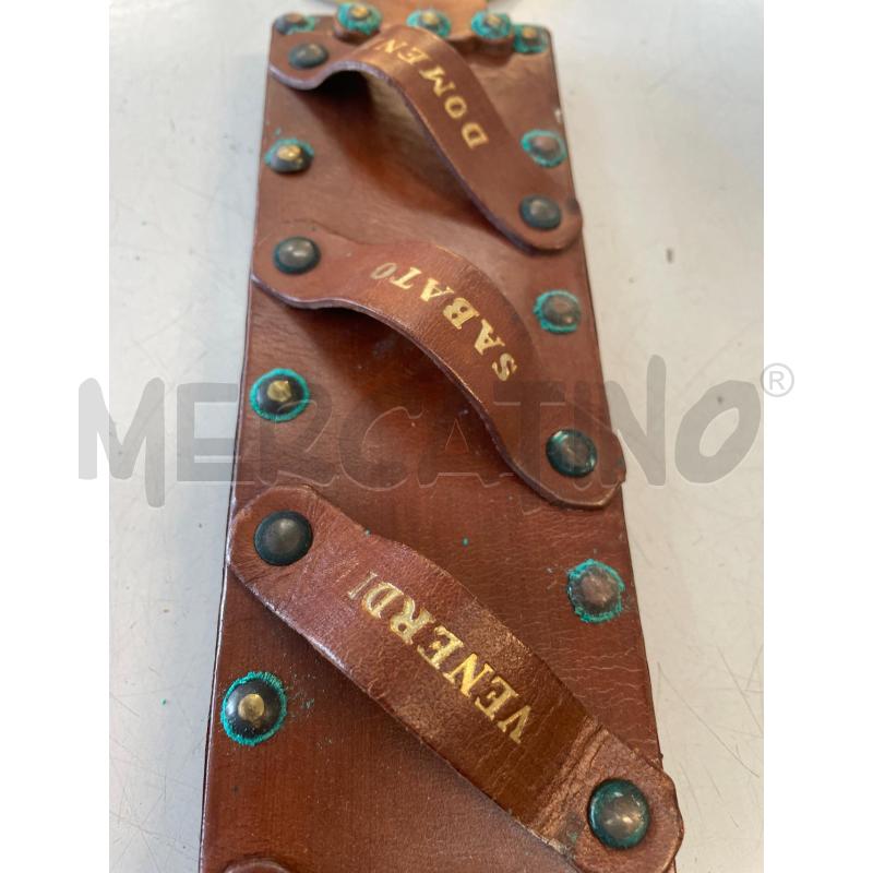PORTA PIPE GIORNI DELLA SETTIMANA PELLE | Mercatino dell'Usato Chivasso 3