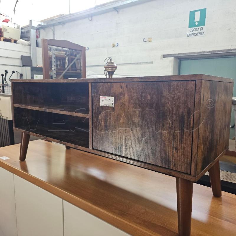 PORTA TV LEGNO SCURO 1 ANTA | Mercatino dell'Usato Chivasso 1