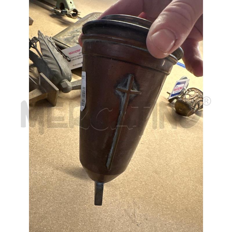 PORTA VASO RAME LEGA METALLO  | Mercatino dell'Usato Chivasso 2